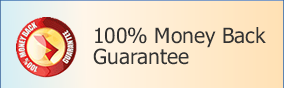 100% money back guarantee